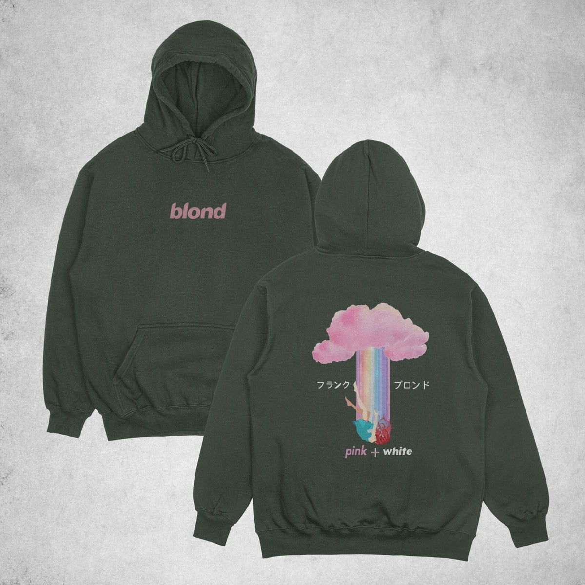 フランクオーシャンblondジップパーカー Frank Ocean In Men's