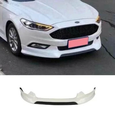 For Ford Mondeo Fusion 2013-2015 2016 White Front Bumper Lip Spoiler Splitter - Image 1 of 4