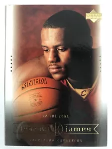 2003-04 Upper Deck LEBRON JAMES Box Set Rookie Card #13 IN THE ZONE - Bild 1 von 2
