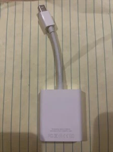Genuine Apple Mini Display Port to VGA Adapter For Mac Pro 2009-2010 Desktop OEM - Picture 1 of 2