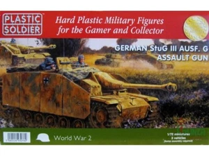 Plastic Soldier PSC 1/72 20mm WW2 German Stug III Ausf G Assault Guns - Picture 1 of 1