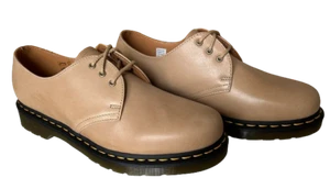Dr. Martens Herren Schuhe Leder Halbschuhe Farbe beige Schnürschuhe Gr. 41, 45 - Bild 1 von 11