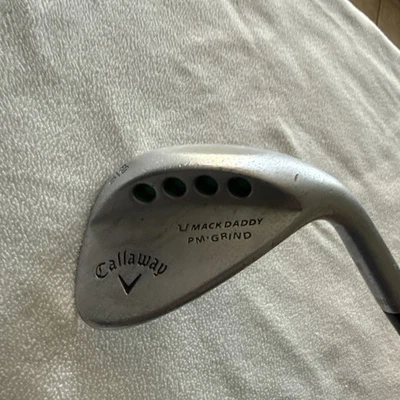Callaway Mack Daddy PM Grind Wedge Lob LW 60° Acero Cuña Flex Derecha 35.0 pulgadas Foto 1 de 4