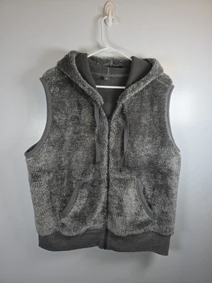 Eddie Bauer Women's Vest, Gray, Fuzzy, Size 2XL - Image 1 of 4