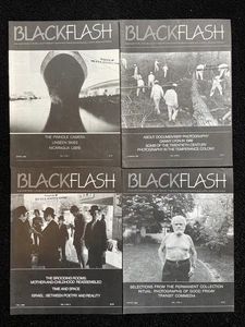 Vintage 1986 BlackFlash Photography Magazine Vol 4 Nos 1-4 COMPLETE YEAR V6 - Bild 1 von 13
