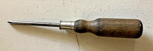 Vintage Wood Handle Screwdriver No2 Phillips-Lic.1  Made In USA Approx 8.5” - Picture 1 of 5