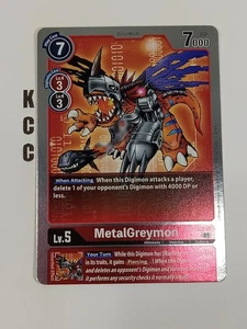 Digimon CCG #EX1-008 R MetalGreymon - Picture 1 of 2