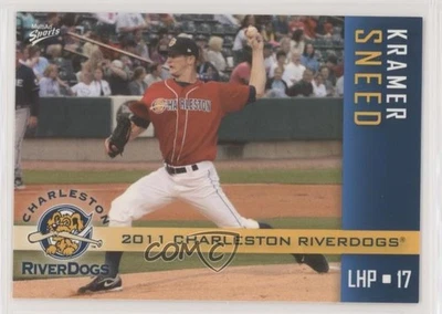 2011 MultiAd Sports Charleston RiverDogs Kramer Sneed #22 - Image 1 of 2