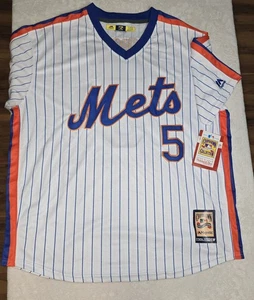 Camiseta deportiva retro David Wright Majestic Cooperstown Mets 1986 XL NUEVA CON ETIQUETAS - Imagen 1 de 5