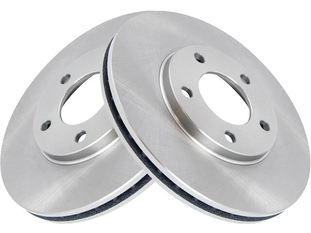 Front Brake Rotor Set For 2001-2002 Chrysler Prowler YQ677HJ - Image 1 of 1