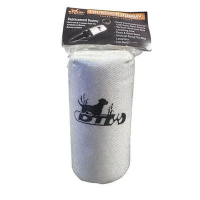 D.T. Maniquí lanzador de entrenamiento para perros Systems Super-Pro, blanco brillante 6” nuevo sellado Foto 1 de 4