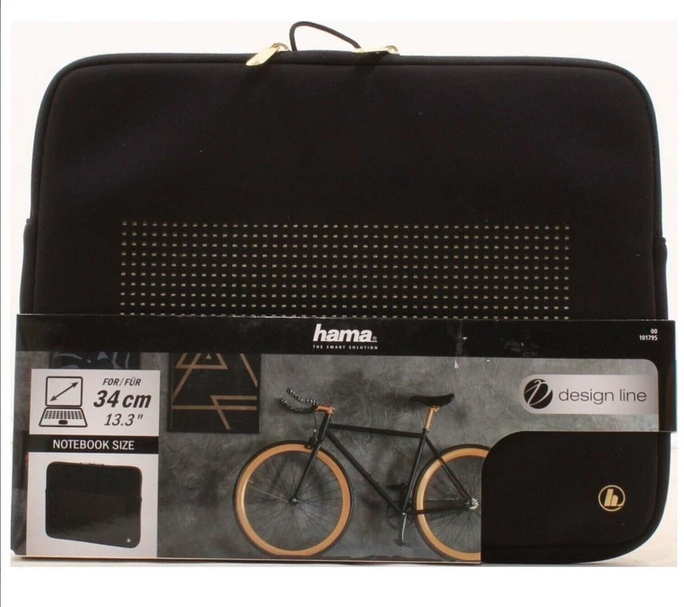 Hama Notebook-Tasche Sleeve Slide Case Schutz-Hülle Laptop 13" 13,3" Zoll Neopre - Bild 1 von 1