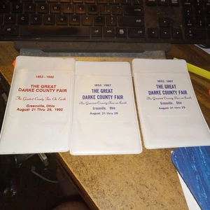 Protezioni tascabili Darke County Ohio Fair Greenville 1987 1992 - Foto 1 di 5