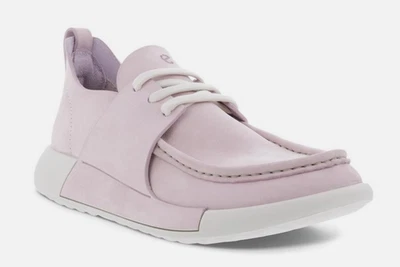 ECCO COZMO Mujer Cuero Zapatos Confort TALLA 40 EU/9-9.5 US en Violeta Hielo Foto 1 de 4