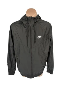 Nike Windrunner Hoodie Men's Size L Black Pullover Sweater Jacket Training - Bild 1 von 9