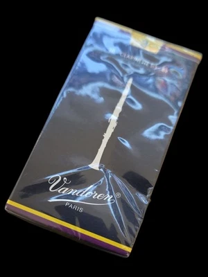 Cañas de clarinete Vandoren tradicional Sib Bb fuerza 3 caja de 10 Foto 1 de 2