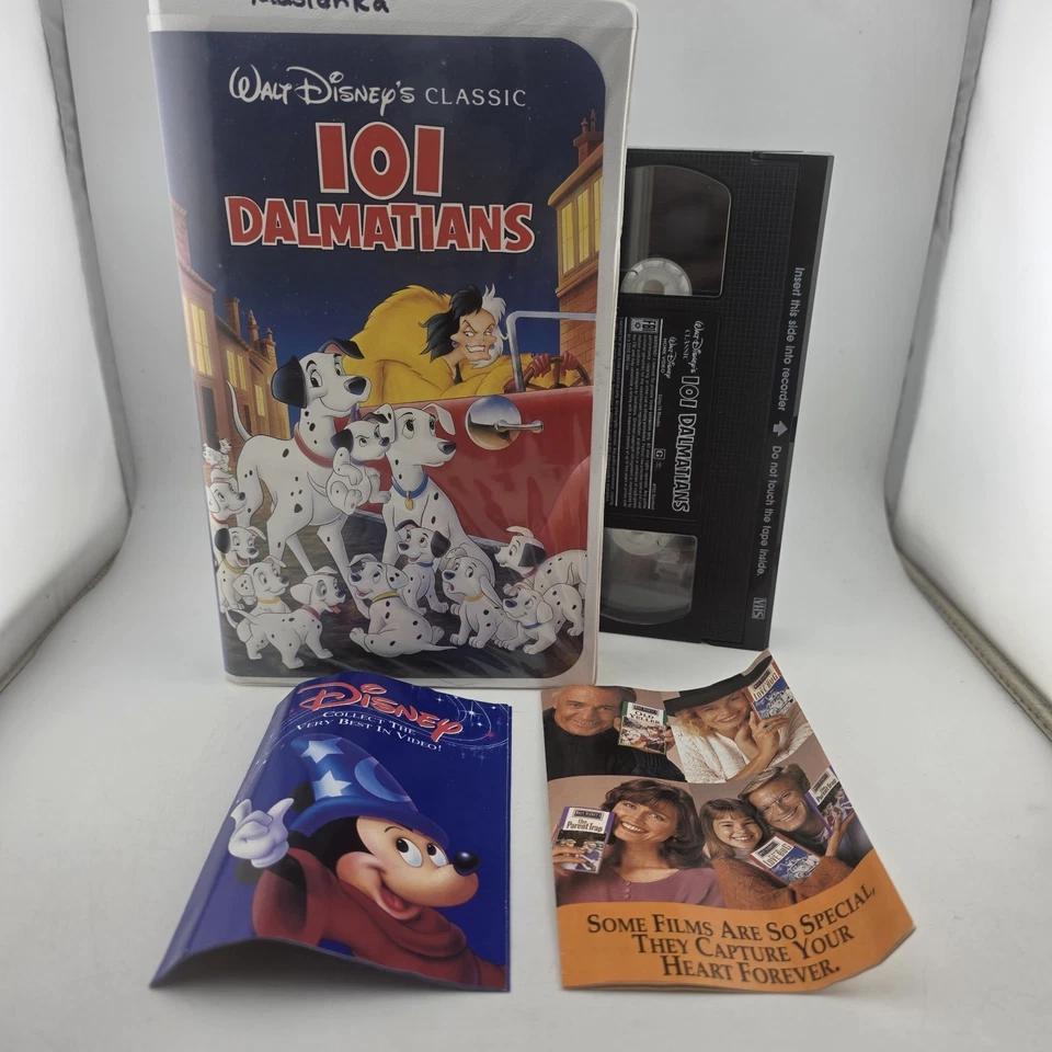 101 Dalmatians (VHS, 1992) Walt Disney **Buy 2 Get 1 Free** - Image 1 of 4