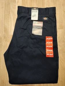 Pantalones de Trabajo Dickies Original Fit 874 Azul Marino Arrugas y Manchas Rstnt 44 x 32 - Imagen 1 de 4