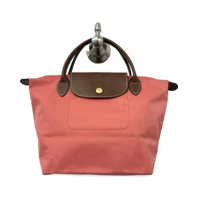 Longchamp Small Le Pliage Original tote bag Coral Red - Image 1 of 4