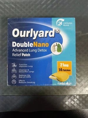 Ourlyard DoubleNano Desintoxicación Pulmonar Avanzada 14 Parches Exp 05/2028 #95 Foto 1 de 3