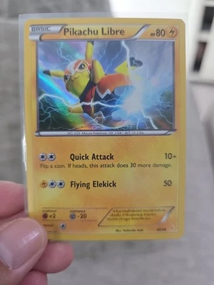 Pikachu Libre (30 - Holo) 30/30 XY Trainer Kit: Pikachu Libre & Suicune Holo - Image 1 of 2