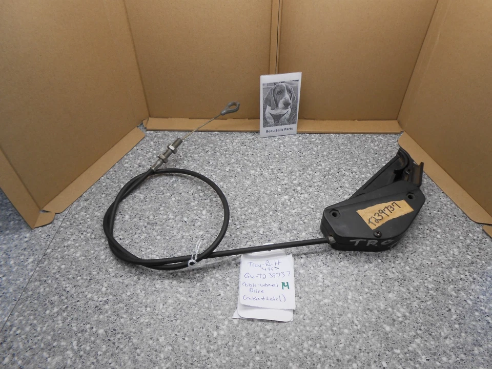 Troy-Bilt GW- T239737 unidade de roda de cabo compatível com corte Tuff 4994/4995/4996/4997 - Imagem 1 de 4