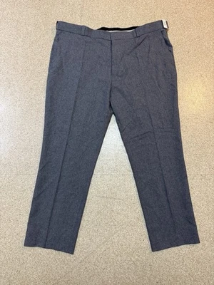 NWT VTG Tact Squad Men's Uniform Trousers Pant Gray Raw Hem Polyester Sz 54 Reg - Image 1 of 4