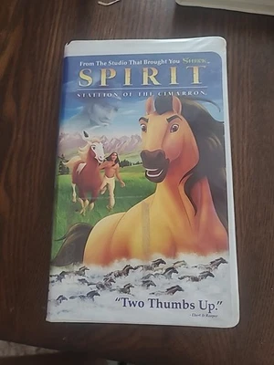 Dreamworks' Spirit: Stallion of the Cimarron VHS 2002 Clamshell Vintage - Imagem 1 de 4