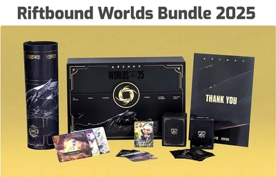 RIFTBOUND League of Legends Worlds Bundle 2025 ENGLISH Limited Exclusive PRESALE - Image 1 of 4
