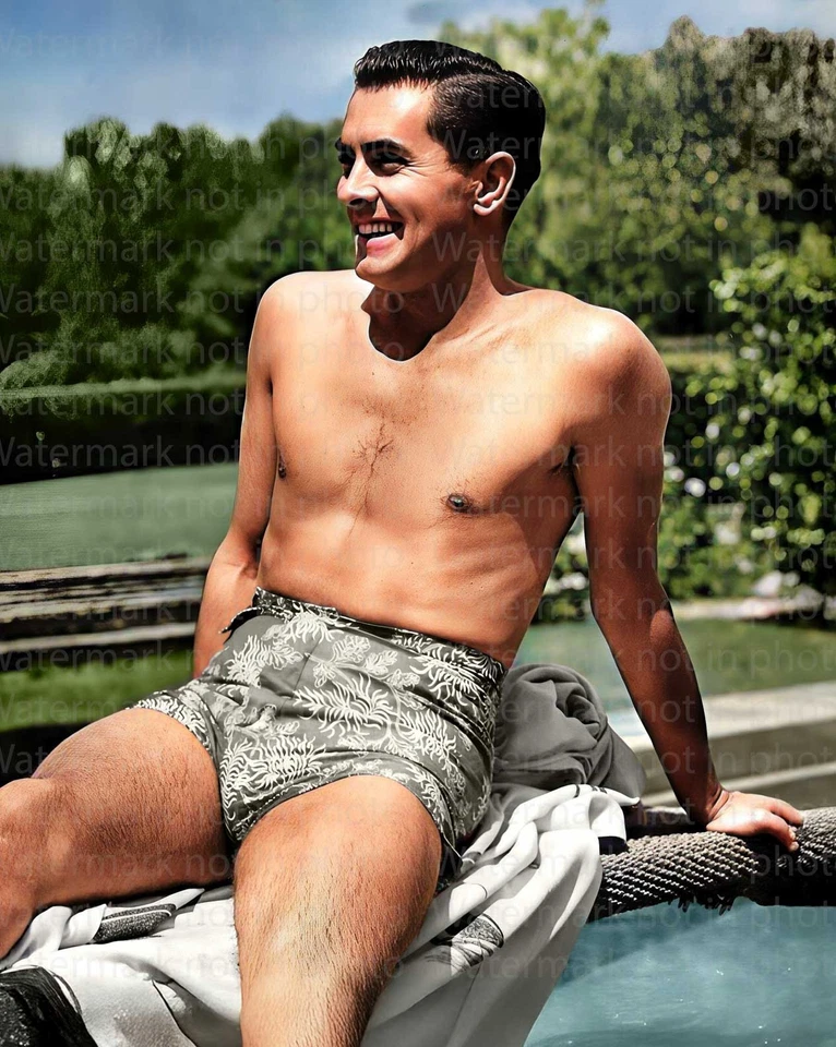 Foto 601 REMASTERIZADA A COLOR RARO Tyrone Power 8x10 Foto 1 de 1