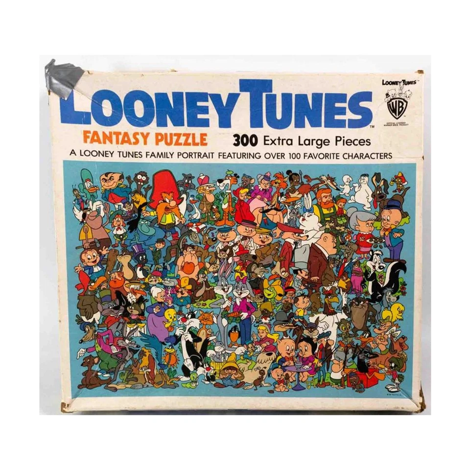 Puzzle Whitman Looney Tunes Fantasía (300 Piezas) Justo/EX Foto 1 de 2