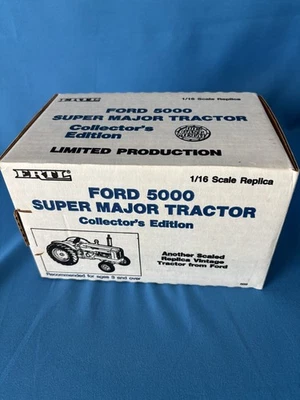 1/16 Ertl Ford 5000 Super Major Tractor, Edición Coleccionista, Producción Limitada Foto 1 de 4