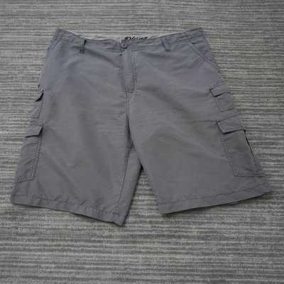 Shorts Plugg Cargo Masculino Cinza Poliéster Elástico 39x10,5 - Imagem 1 de 4