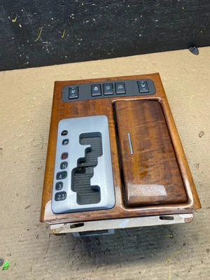 Infiniti QX56 2008 a 2010 consola central palanca de cambios bisel madera grano S8910 DG Foto 1 de 4