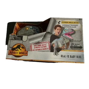 Jurassic World REALFX Baby Blue - Juguete de marioneta de dinosaurio realista nuevo sellado - Imagen 1 de 3