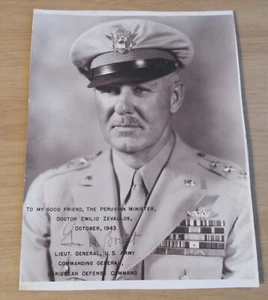 VTG 1943 WWII Lt Gen GEORGE BRETT~Signed PHOTO~ORIGINAL EARLY BIRD of AVIATION~ - Picture 1 of 5