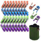 VOUNOT Pince a linge lot 40 pcs INOX avec sac de rangement