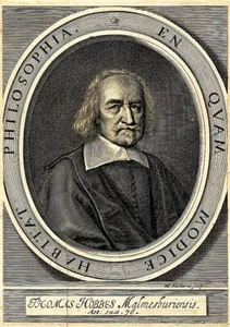 THOMAS HOBBES *IMÁN NEVERA 2X3* AUTOR FILÓSOFO CONTRATO SOCIAL LEVIATÁN - Imagen 1 de 2
