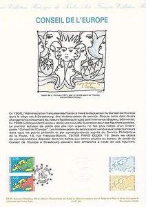 Document Philatélique 1er Jour : CE- 1990 - Conseil de l'Europe - Picture 1 of 1