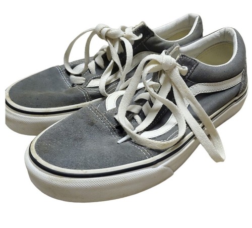 Scarpe sneakers casual unisex Vans Off The Wall 500714 grigie taglia 6M 7 5W