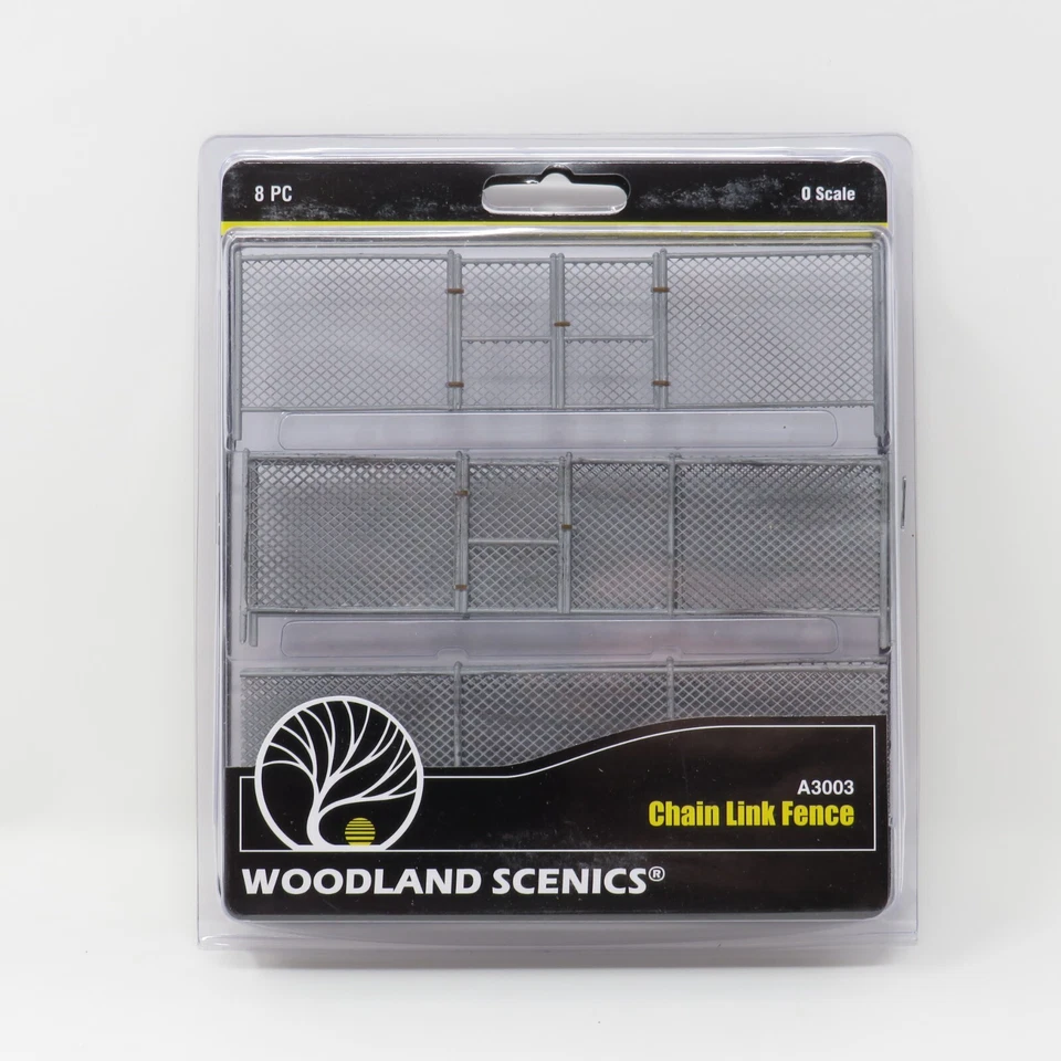 Woodland Scenics O 3003 Chain Link Fence Industrial Land Scenery Detail Set - Image 1 of 4