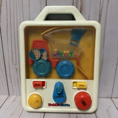 Vintage Lanard Toddle Matic Interactive Toy Dump Truck Partially Working 1980 - Image 1 of 4
