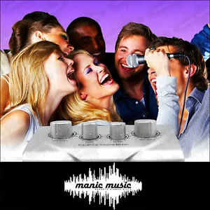 Karaoke Mixer Echo Effects MIC Microphone Pre-amplifier for Home Theater System - Picture 1 of 7