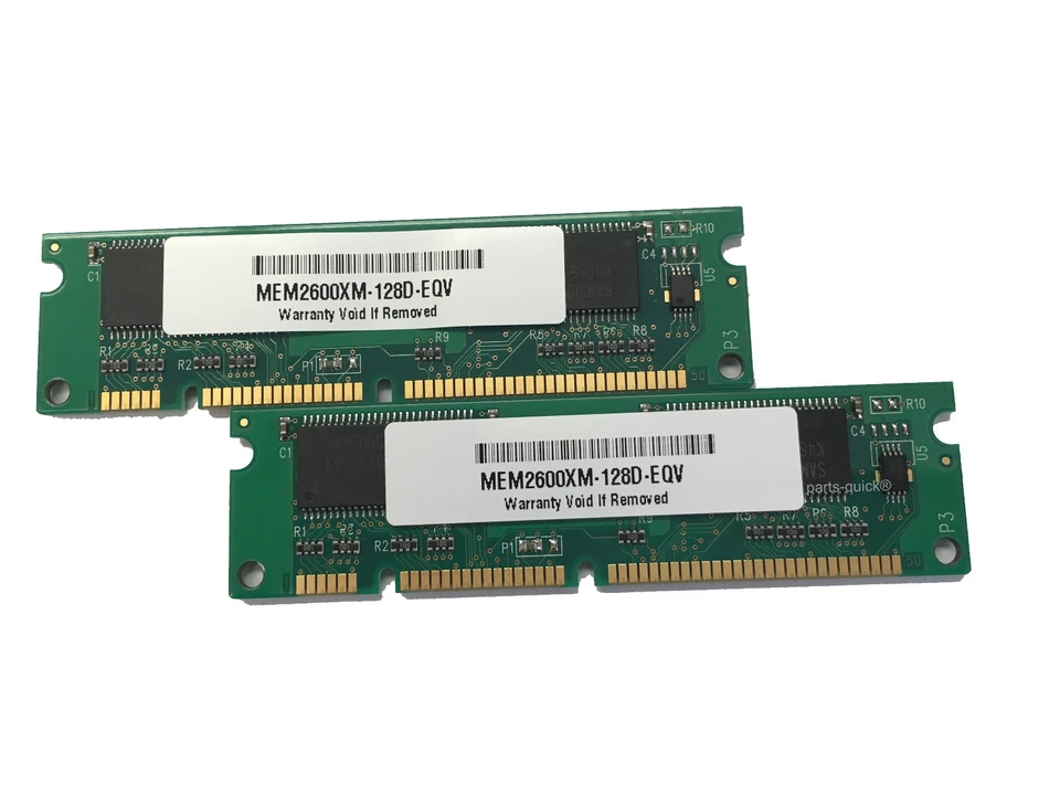 MEM2600XM-2X128D= 256MB Main DRAM Cisco 2600XM Memory - Image 1 of 1