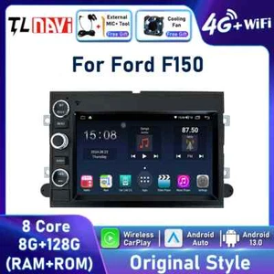 Radio estéreo GPS para automóvil Carplay Android 13 de 1 din para Ford 500 F150 2004-2008 - Imagen 1 de 39