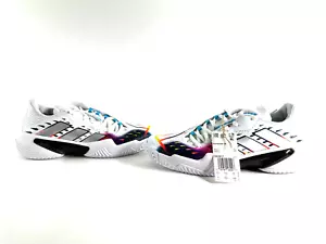 Adidas Barricade Tennis Shoes White Multi Color Women`s Size 8 GW3817 - Picture 1 of 14