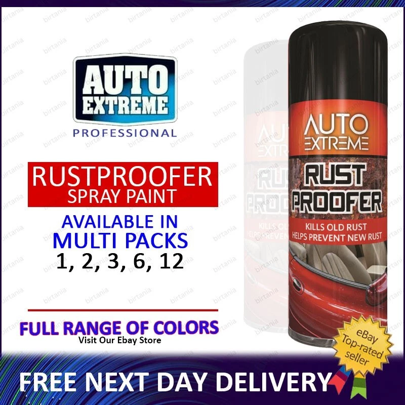 AUTO EXTREME Auto Galvanized Effect Spray Paint Anti Corrosive Coating Repair & Protect 400ml