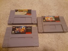 Donkey Kong Country 2, Best of the Best, Goof Troop SNES game lot