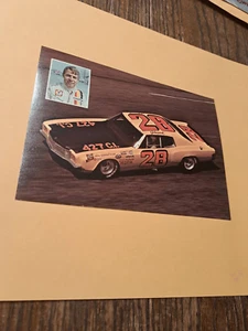 Vintage Gordon Johncock #28 STP NASCAR Postcard Racing Pictorial 7x5 Racing - Picture 1 of 2