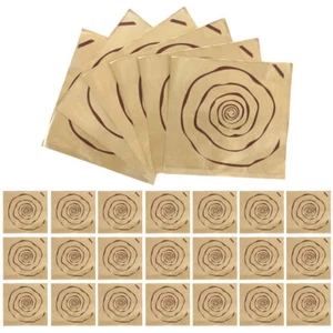 100 szt. Opakowania na cukierki Folia aluminiowa Papiery czekoladowe Pakowane lizaki - Zdjęcie 1 z 12